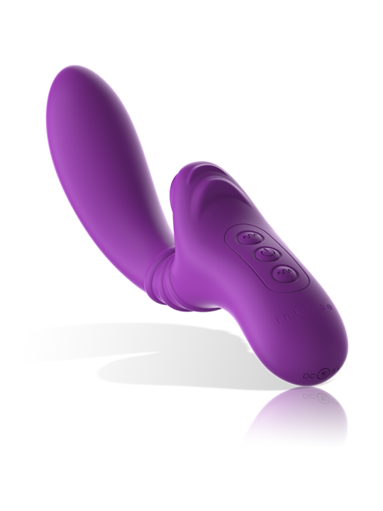 INTENSE - HARRY FLEXIBELE VIBRATOR MET PAARSE TONG