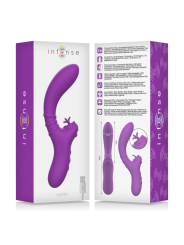 INTENSE - HARRY FLEXIBELE VIBRATOR MET PAARSE TONG