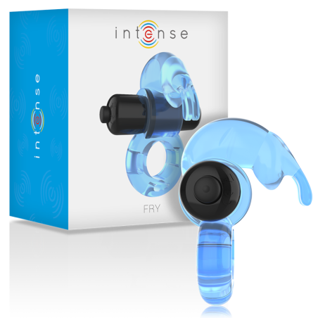 INTENSE - FRY VIBRATIE RING BLAUW