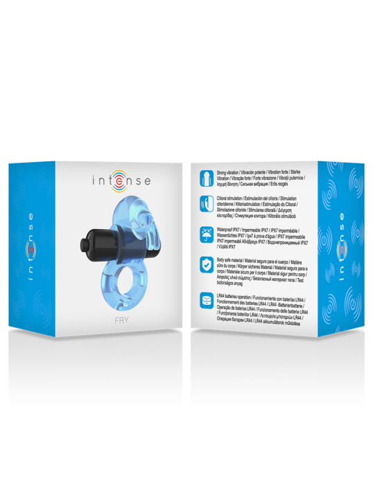 INTENSE - FRY ANILLO VIBRADOR AZUL