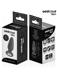ADDICTED TOYS - PLUG ANALE CON GIOIELLO TAGLIA M 10,4 CM