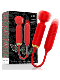 MIA - TOSCANA DOUBLE PLEASURE WAND + OP EN NEER