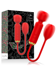 MIA - TOSCANA DOUBLE PLEASURE WAND + VIBRATING EGG