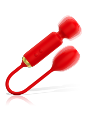 MIA - TOSCANA DOUBLE PLEASURE WAND + VIBRATING EGG