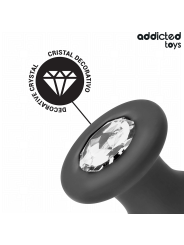 ADDICTED TOYS - PLUG ANAL AVEC BIJOU TAILLE L 12,6 CM