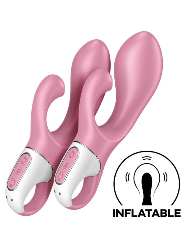 SATISFYER - POMPE AIR BUNNY 2 ROSE