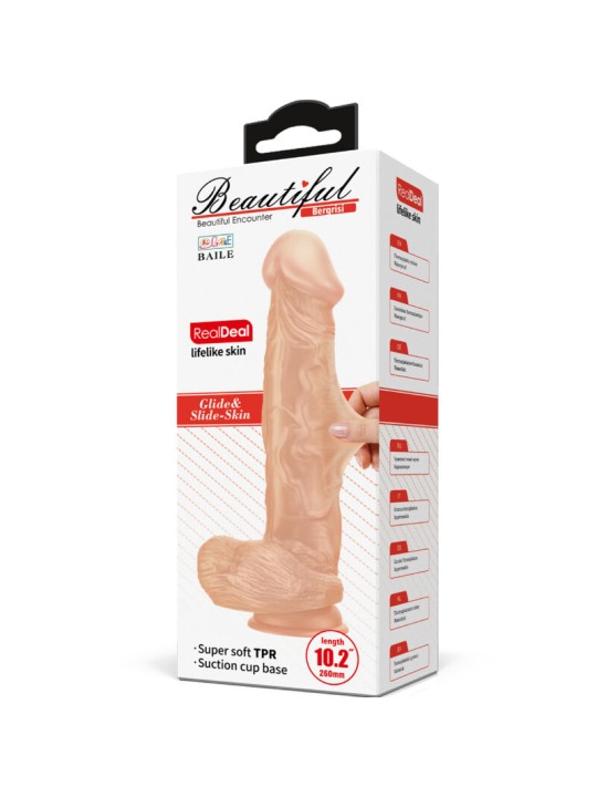 BAILE - SCHÖNE BEGEGNUNG BERGRRISI FLEXIBLER REALISTISCHER DILDO 26 CM