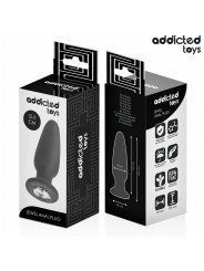 ADDICTED TOYS - ANAL PLUG MIT JUWEL GRÖSSE L 12,6 CM
