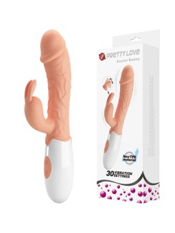 PRETTY LOVE - EASTER BUNNY VIBRATOR WITH STIMULATOR