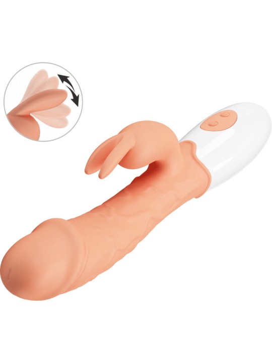 PRETTY LOVE - EASTER BUNNY VIBRATOR WITH STIMULATOR