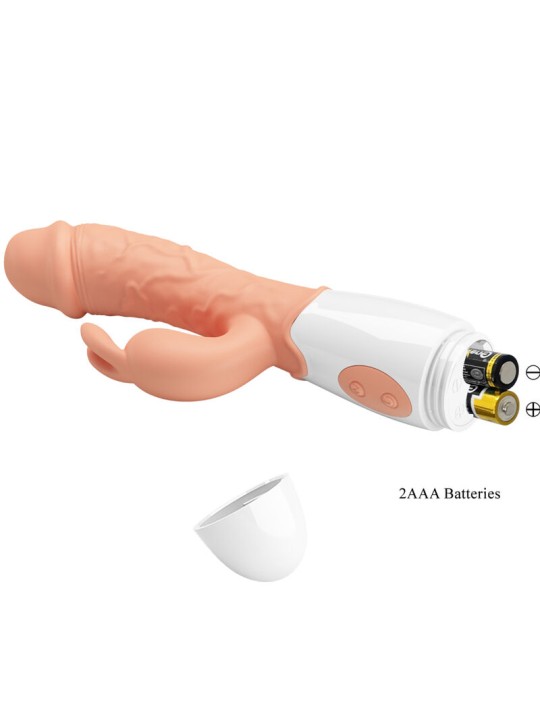 PRETTY LOVE - EASTER BUNNY VIBRATOR WITH STIMULATOR