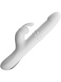 PRETTY LOVE - VIBRATORE REESE CON ROTAZIONE ARGENTO