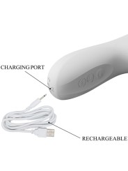 PRETTY LOVE - REESE VIBRATOR MET ROTERENDE ZILVER