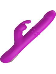 PRETTY LOVE - REESE VIBRADOR CON ROTACIÓN MORADO