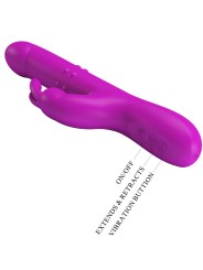 PRETTY LOVE - REESE VIBRATOR MIT LILA ROTATION