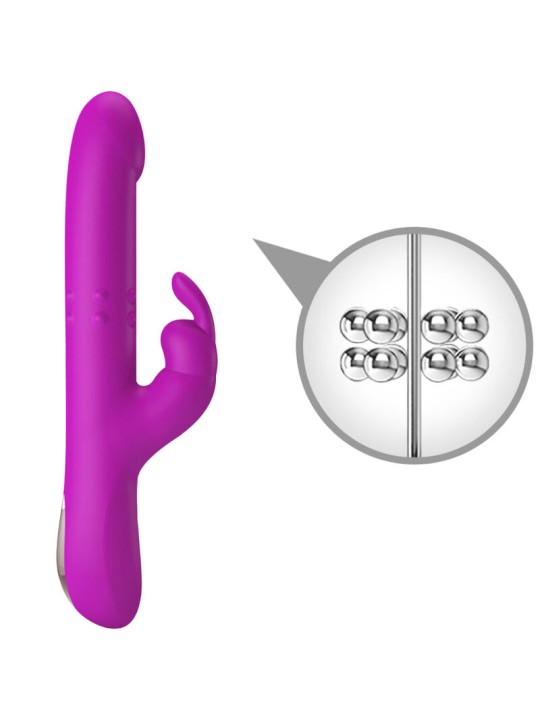 PRETTY LOVE - REESE VIBRATOR MIT LILA ROTATION