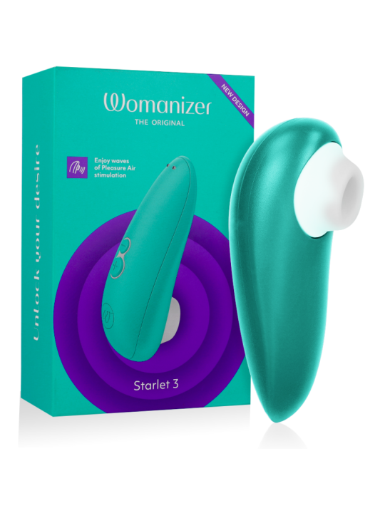 WOMANIZER - STARLET 3 KLITORALSTIMULATOR TÜRKIS