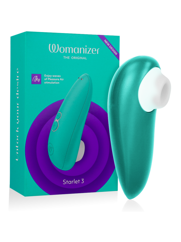 WOMANIZER - STARLET 3 CLITORIS STIMULATOR TURQUOISE