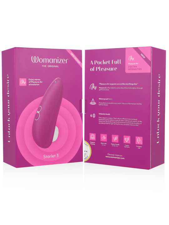 WOMANIZER - STARLET 3 VIOLETTE CLITORIS STIMULATOR