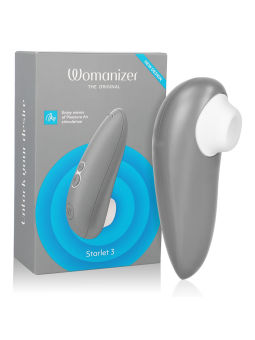 WOMANIZER - STIMULATEUR CLITORAL STARLET 3 GRIS