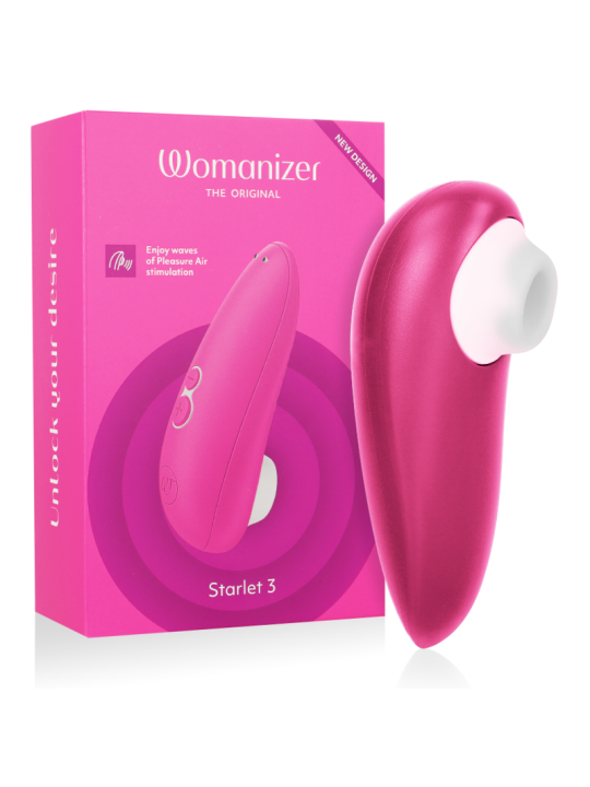 WOMANIZER - STARLET 3 KLITORALSTIMULATOR ROSA