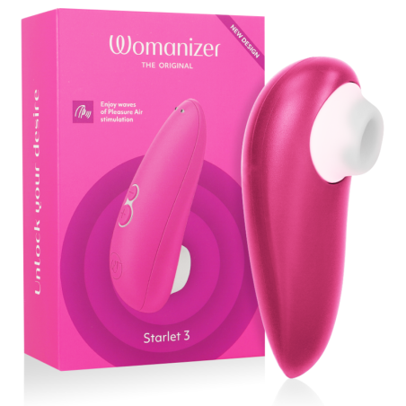 WOMANIZER - STARLET 3 ROZE CLITORIS STIMULATOR