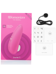WOMANIZER - STARLET 3 CLITORAL STIMULATOR PINK