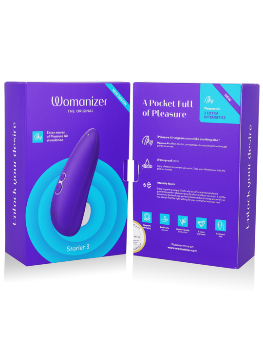 WOMANIZER - STARLET 3 ESTIMULADOR CLITORIAL INDIGO