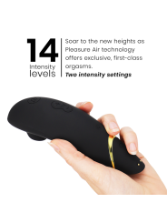 WOMANIZER - PREMIUM 2 CLITORIS STIMULATOR ZWART
