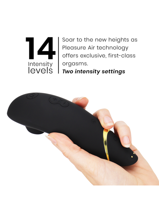 WOMANIZER - PREMIUM 2 ESTIMULADOR DE CLÍTORIS NEGRO