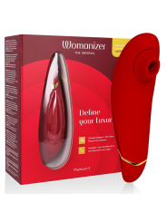 WOMANIZER - PREMIUM 2 ESTIMULADOR DE CLÍTORIS BURDEOS