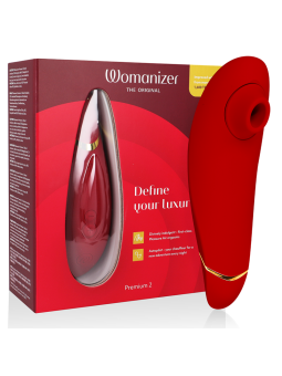 WOMANIZER - STIMULATEUR CLITORAL PREMIUM 2 BORDEAUX