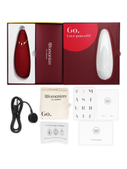WOMANIZER - PREMIUM 2 ESTIMULADOR DE CLÍTORIS BURDEOS