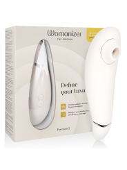 WOMANIZER - PREMIUM 2 CLITORIS STIMULATOR GRIJS