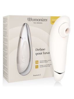 WOMANIZER - STIMULATEUR CLITORAL PREMIUM 2 GRIS CHAUD