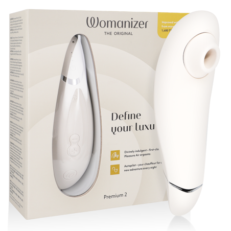 WOMANIZER - PREMIUM 2 CLITORIS STIMULATOR GRIJS