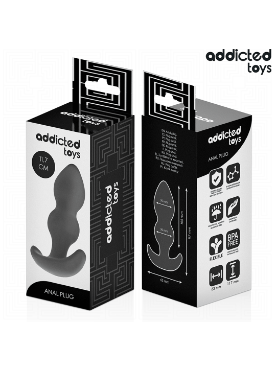 ADDICTED TOYS - PLUG ANAL TAMANHO L 11,7 CM