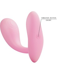 PRETTY LOVE - BAIRD G-SPOT 12 VIBRAÕES RECARREGVEL ROSA APLICATIVO