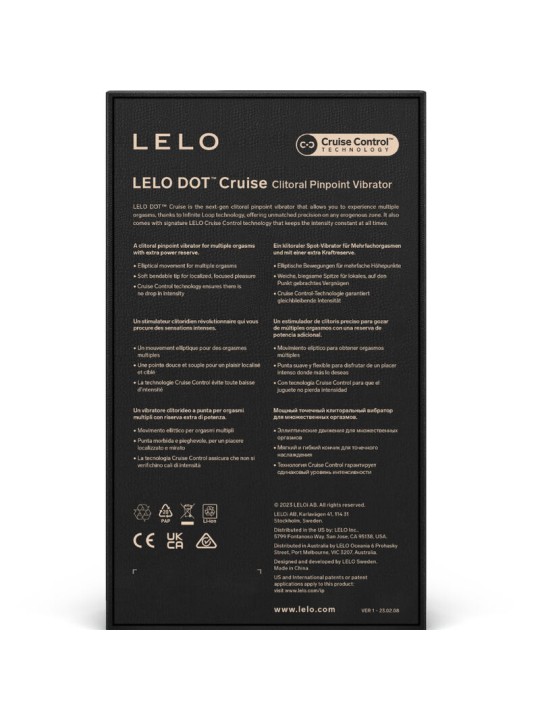 LELO - DOT CRUISE CLITORALE STIMULATOR PISTACHEGROEN
