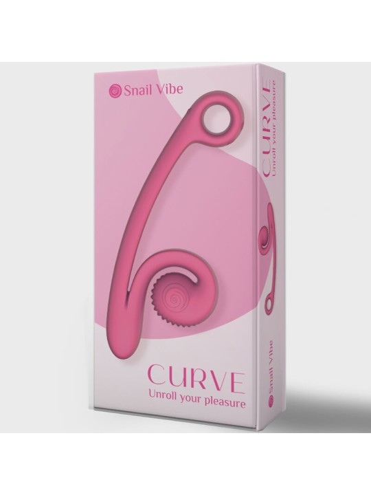 SNAIL VIBE - CURVE VIBRADOR ROSA