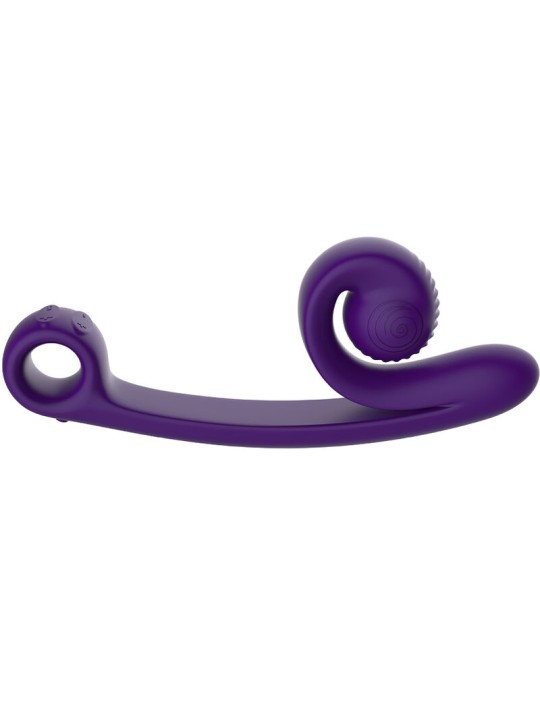 SNAIL VIBE - VIBRADOR CURVO ROXO