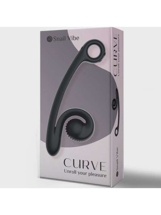 SNAIL VIBE - CURVE VIBRATOR BLACK