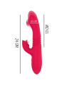 INTENSE - DUA OPLAADBARE MULTIFUNCTIONELE VIBRATOR OP & NEER MET RODE 