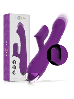 INTENSE - IGGY MULTIFUNCTION RECHARGEABLE VIBRATOR UP & DOWN WITH CLIT