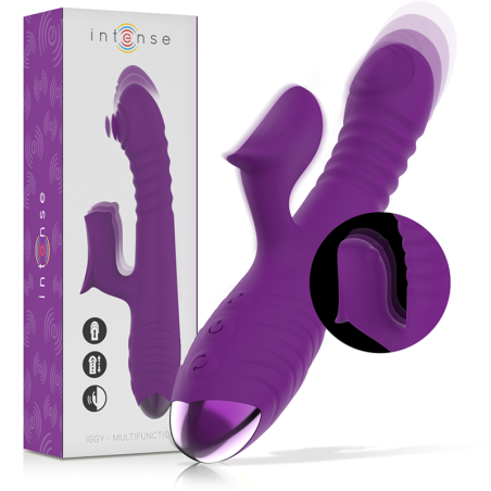 INTENSE - IGGY OPLAADBARE MULTIFUNCTIONELE VIBRATOR UP & DOWN MET PAAR