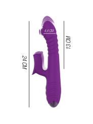 INTENSE - IGGY OPLAADBARE MULTIFUNCTIONELE VIBRATOR UP & DOWN MET PAAR