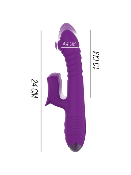 INTENSE - IGGY OPLAADBARE MULTIFUNCTIONELE VIBRATOR UP & DOWN MET PAAR