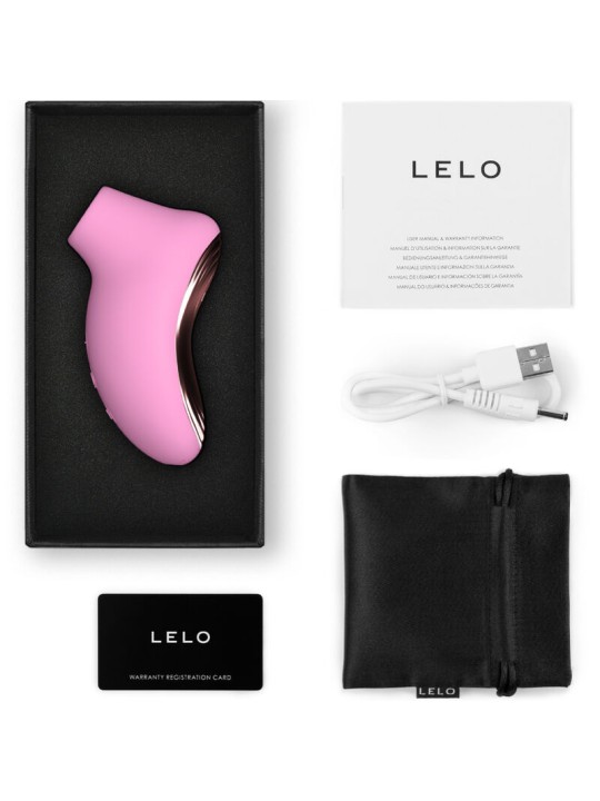 LELO - SONA 2 MASSAGGIATORE SONIC PER CLITORIDE DA VIAGGIO ROSA