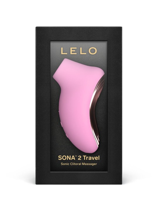LELO - SONA 2 TRAVEL SONIC CLITORIS MASSAGER ROSA