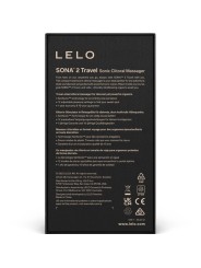 LELO - SONA 2 TRAVEL SONIC CLITORIS MASSAGER ROSA